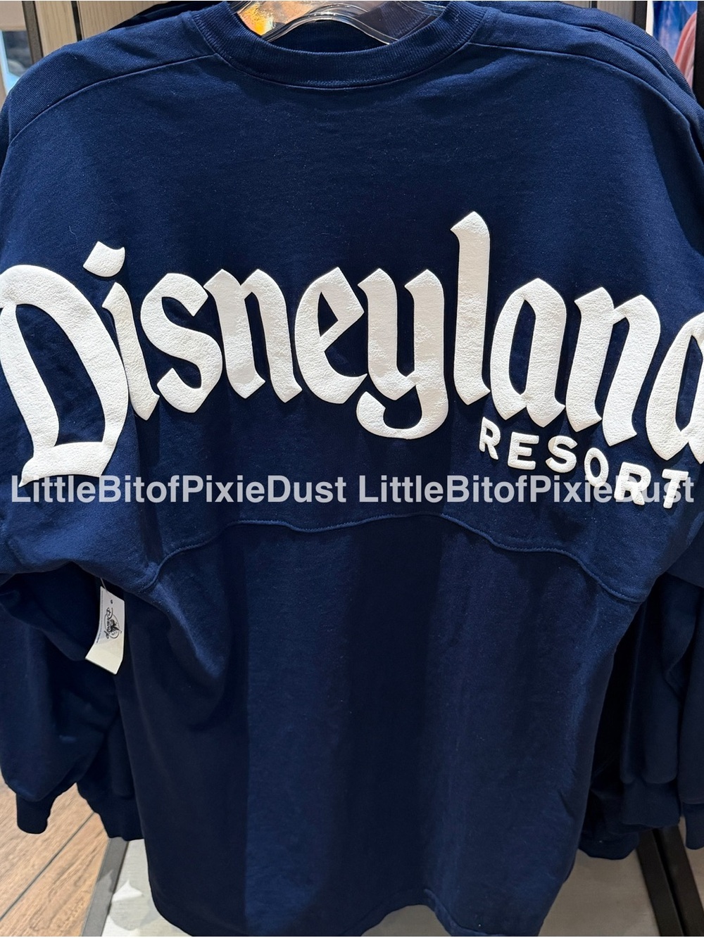 Disney Parks Disneyland Resort Navy Blue Spirit Jersey